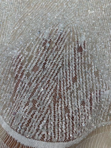 Imagine Fjola Bridal - Broderie cu margele si paiete pe dantela