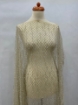 Imagine Diamond Fishnet - Broderie cu franjuri din cristale Ivory