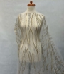 Imagine Bubble Gold Broderie cu cristale argintii & aurii si margele -ivory