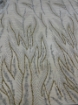 Imagine Bubble Gold Broderie cu cristale argintii & aurii si margele -ivory