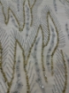 Imagine Bubble Gold Broderie cu cristale argintii & aurii si margele -ivory