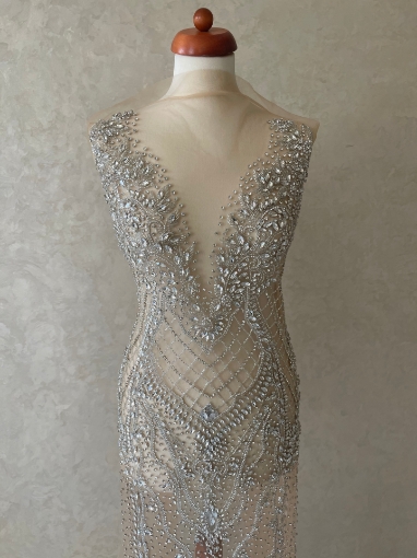Imagine Rochie lunga design Albina Dyla
