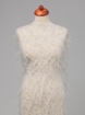 Imagine Pearl Web Feathers - Broderie cu perle si pene - white