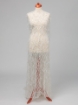 Imagine Pearl Web Feathers - Broderie cu perle si pene - white