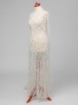 Imagine Pearl Web Feathers - Broderie cu perle si pene - white