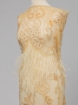 Imagine Baroque Crown - Broderie cu cristale si pene gold