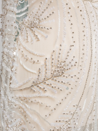 Imagine Broderie cu margele, perle si cristale Bridal