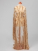 Imagine Celesse Broderie cu cristale si margele - gold whisky