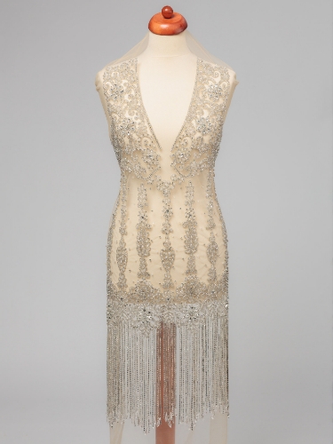 Imagine Set de 2 panouri rochie Fringes Crystals