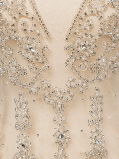 Imagine Set de 2 panouri rochie Fringes Crystals