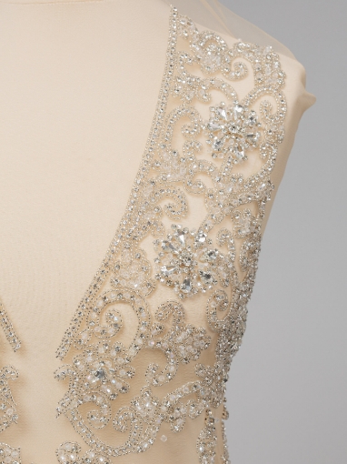 Imagine Set de 2 panouri rochie Fringes Crystals