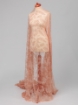 Imagine Spring - Broderie somon cu cristale - rosé