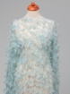 Imagine Light Blue Feathers - Broderie cu pene, perle si margele blue