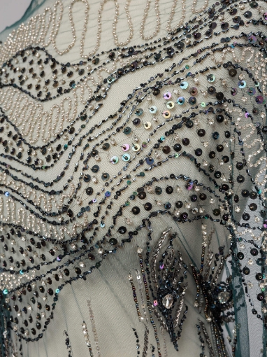 Imagine Marina Stones - Broderie cu margele si cristale multicolore