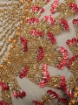 Imagine Red & Gold Stones Broderie cu margele si cristale - multicolor