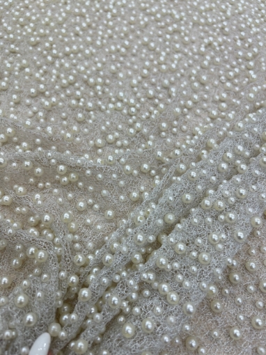 Imagine Majestic Pearls - Broderie tip plasa cu perle 