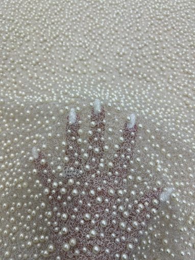 Imagine Majestic Pearls - Broderie tip plasa cu perle 