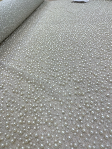 Imagine Majestic Pearls - Broderie tip plasa cu perle 