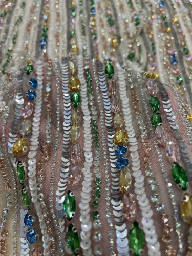 Imagine Crown Jewels - Broderie cu cristale multicolore 