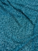 Imagine Broderie tip plasa cu margele, perle si paiete Turquoise