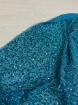 Imagine Broderie tip plasa cu margele, perle si paiete Turquoise