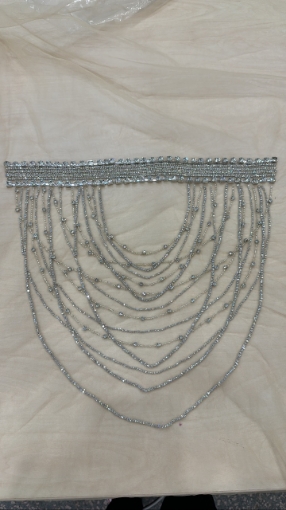 Imagine Tennis Diamonds Panou rochie cu cristale liniare silver