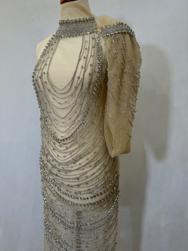 Imagine Tennis Diamonds Panou rochie cu cristale liniare silver