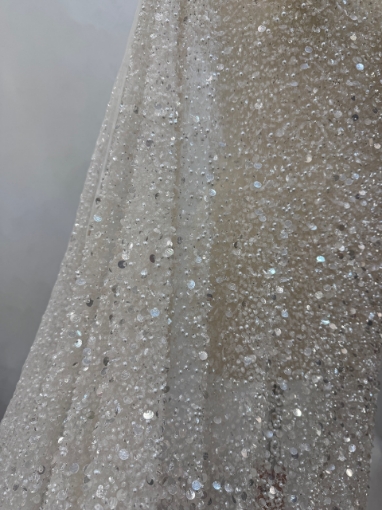 Imagine Broderie cu perle si paiete Pearl Glam