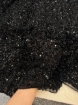 Imagine Elegance Broderie cu margele, paiete si perle Black
