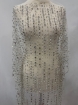 Imagine Galactique - Broderie cu cristale si margele din sticla - silver