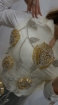 Imagine Gold Roses - Panou floral aplicatie gold&silver
