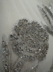 Imagine Silver Leafs - Panou floral aplicatie silver - white