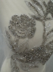 Imagine Silver Leafs - Panou floral aplicatie silver - white