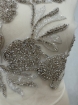 Imagine Silver Leafs - Panou floral aplicatie silver - white