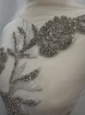 Imagine Silver Leafs - Panou floral aplicatie silver - white
