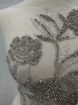 Imagine Silver Leafs - Panou floral aplicatie silver - white