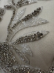 Imagine Silver Leafs - Panou floral aplicatie silver - white