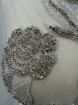 Imagine Silver Leafs - Panou floral aplicatie silver - white