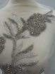 Imagine Silver Leafs - Panou floral aplicatie silver - white