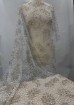 Imagine Stardust Rain Broderie cu cristale arginti si perle  - ivory