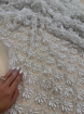 Imagine Imperial Splendor Broderie cu perle si margele - white