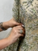 Imagine Pistachio - Broderie cu mărgele și cristale verde fistic