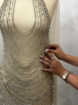 Imagine Tennis Diamonds Panou rochie cu cristale liniare silver