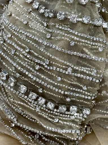 Imagine Tennis Diamonds Panou rochie cu cristale liniare silver