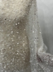Imagine Pearl Glam Broderie cu margele, perle si paiete - white
