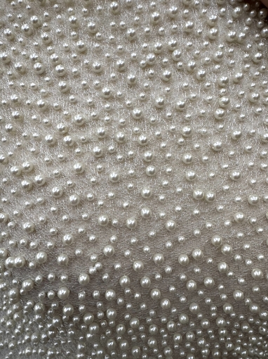 Imagine Majestic Pearls - Broderie tip plasa cu perle 