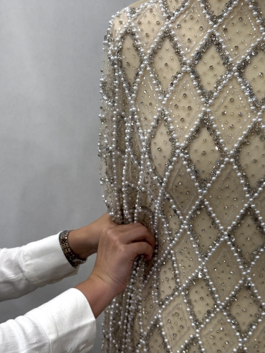 Imagine Diamonds & Pearls - broderie cu perle,margele si cristale 