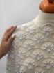 Imagine Imperial Splendor Broderie cu perle si margele - white