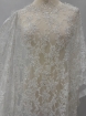 Imagine Bridal Orchids - Dantela brodata cu perle si margele - white
