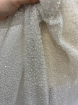 Imagine Crystal Raindrops - Broderie tip plasa cu cristale - offwhite
